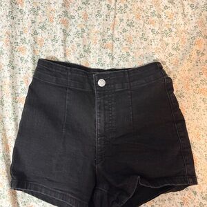 Wild Fable Black High Waist Women's Shorts